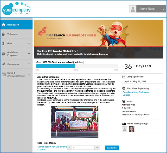 CureSearch Superhero Day